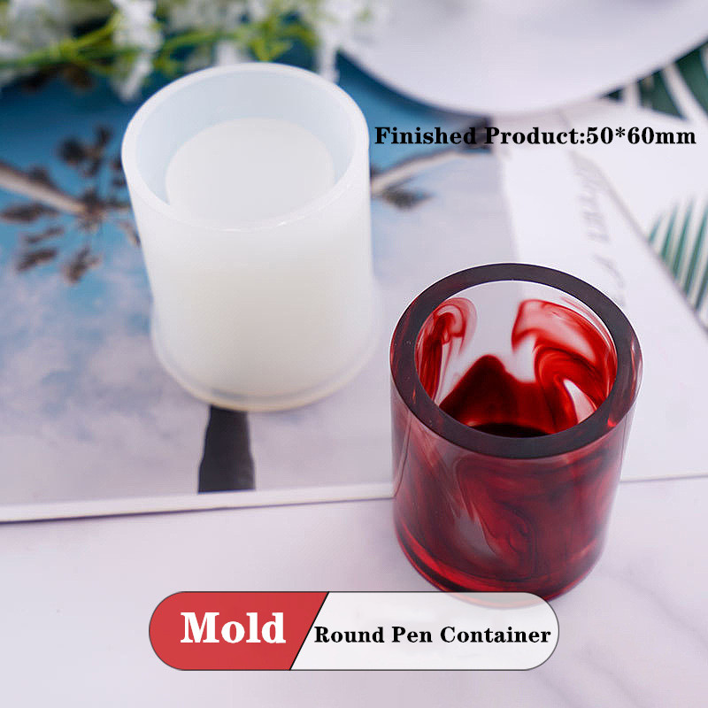 DIY Round Pen Container Ashtra - Resin Art Equipment review and price