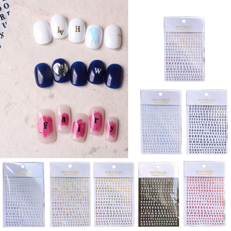 1PCS New English Alphabet Nail - Resin Art Alphabet review and price