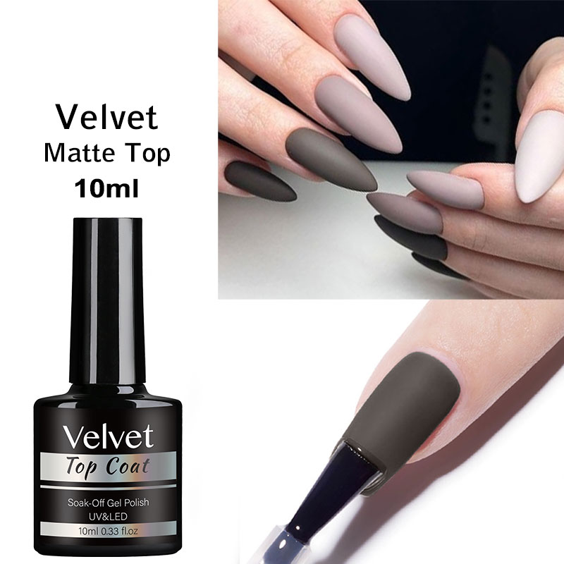 10ml Velvet Matte Top Coat Gel - Resin Art Equipment review and price