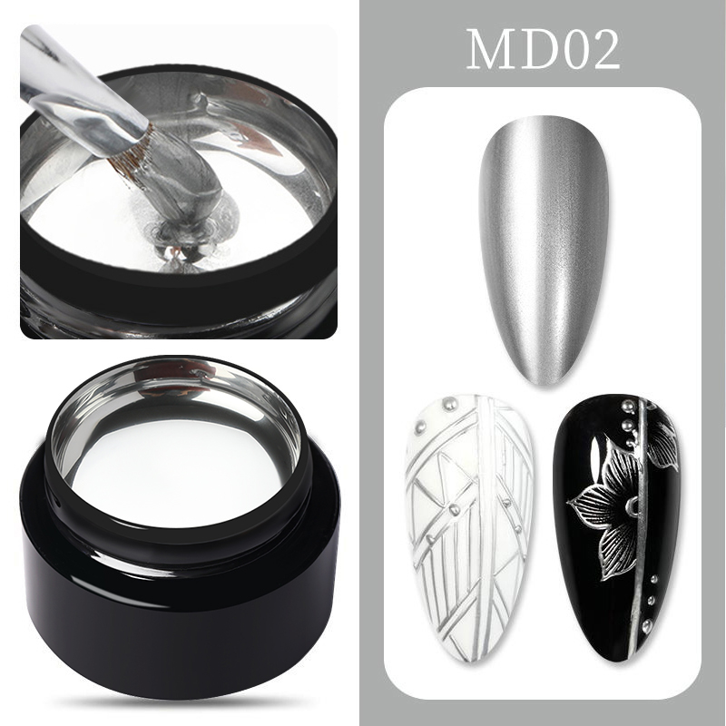 BORN PRETTY 5ml Metal Gel Nail - Resin Art Rose review and price