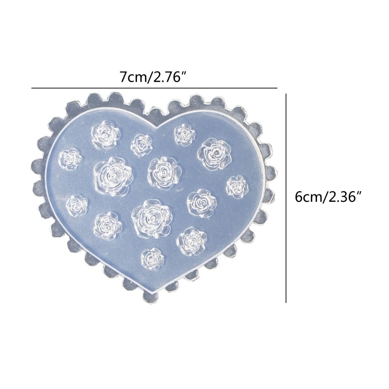 3D Rose Flower Nail Art Decora - Resin Art Rose review and price