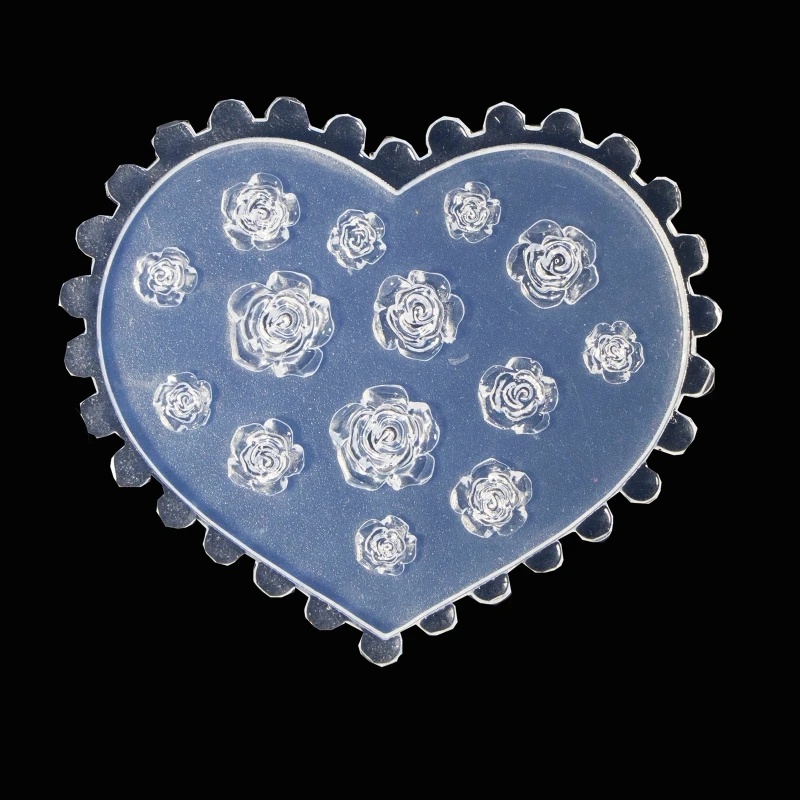 3D Rose Flower Nail Art Decora - Resin Art Rose review and price