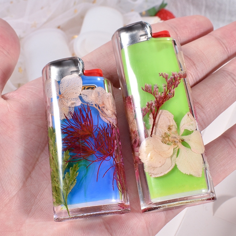 Cigarette Lighter Cover Silico - Resin Art Case review and price