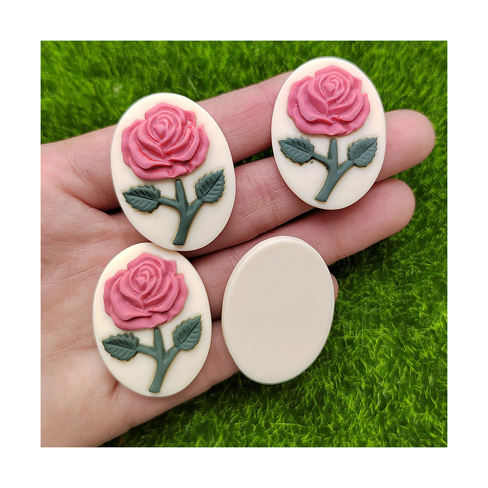 Oval Shape Flatback Resin Flow - Resin Art Alphabet review and price